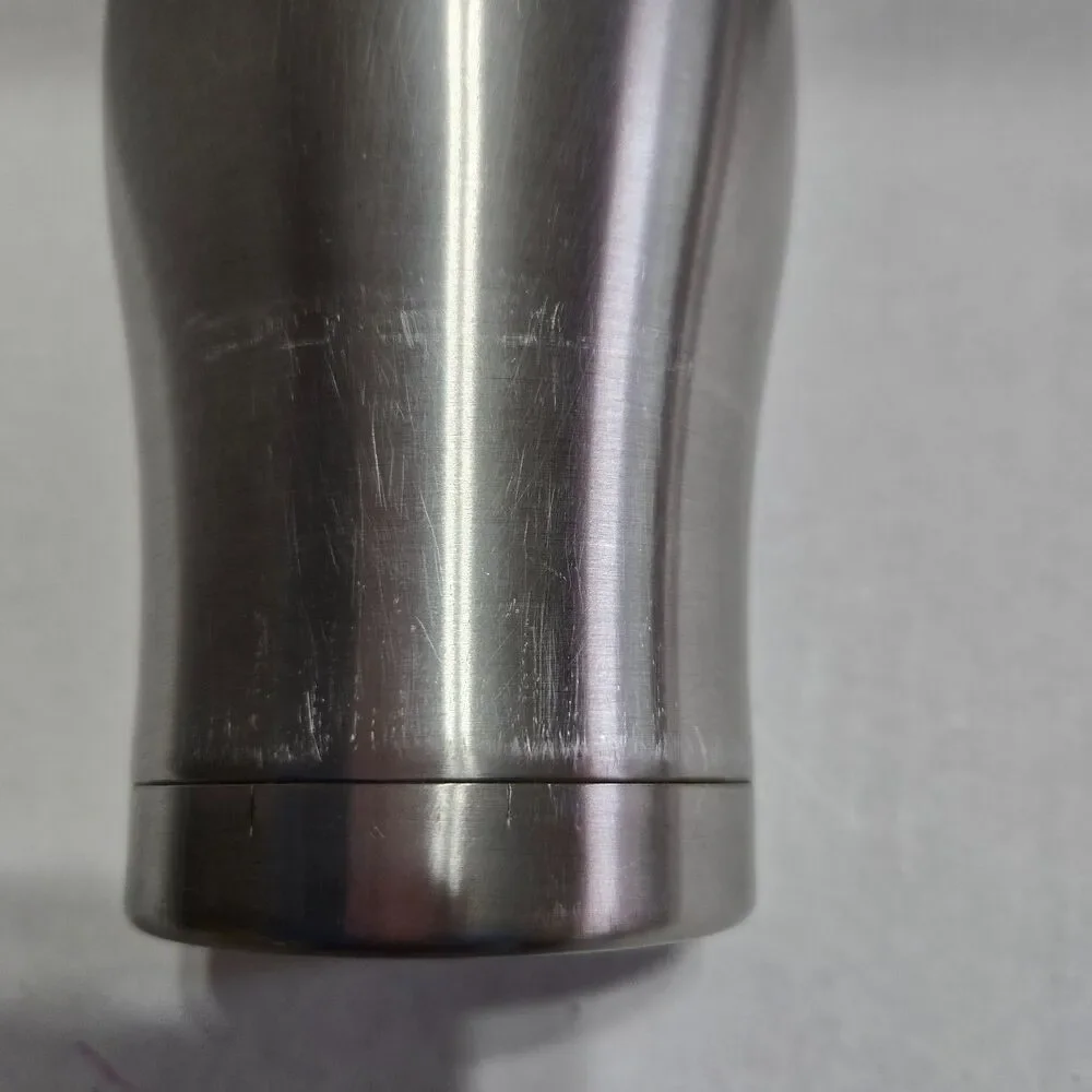ORCA Chaser 27 oz Stainless Steel Insulated Tumbler with Transparent Lid Silver